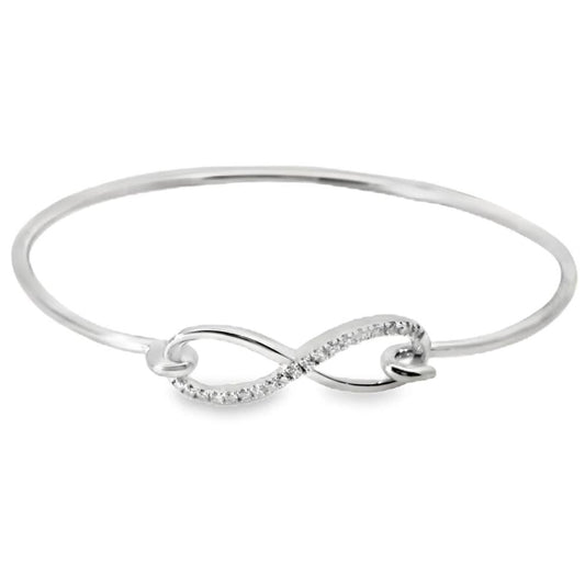 Esclava Diamantes - Oro Blanco 14kt