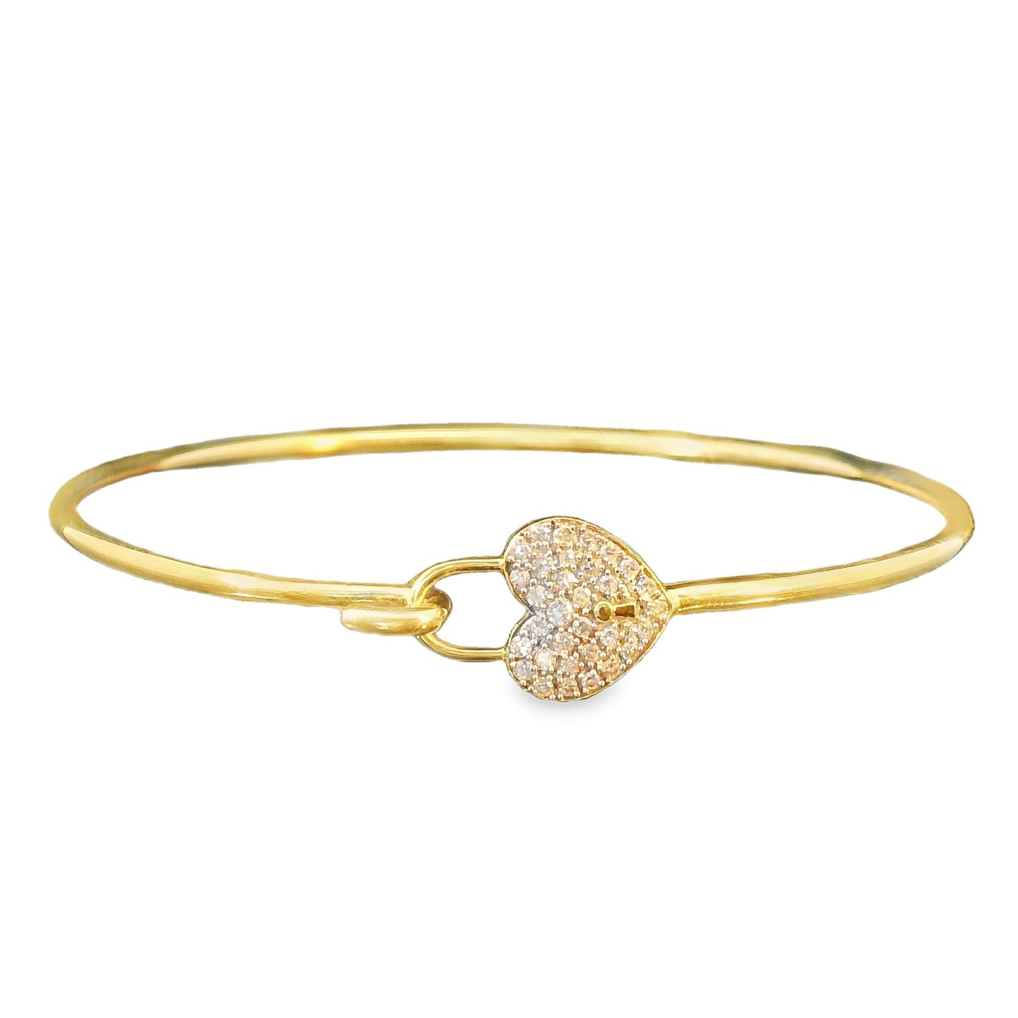 Esclava Diamantes - Oro Amarillo 14kt