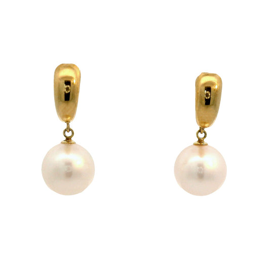 Aros Perlas - Oro Amarillo 18kt