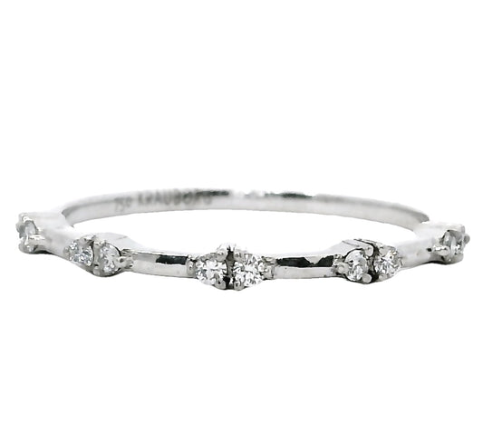 Anillo Compromiso - Oro Blanco 18kt