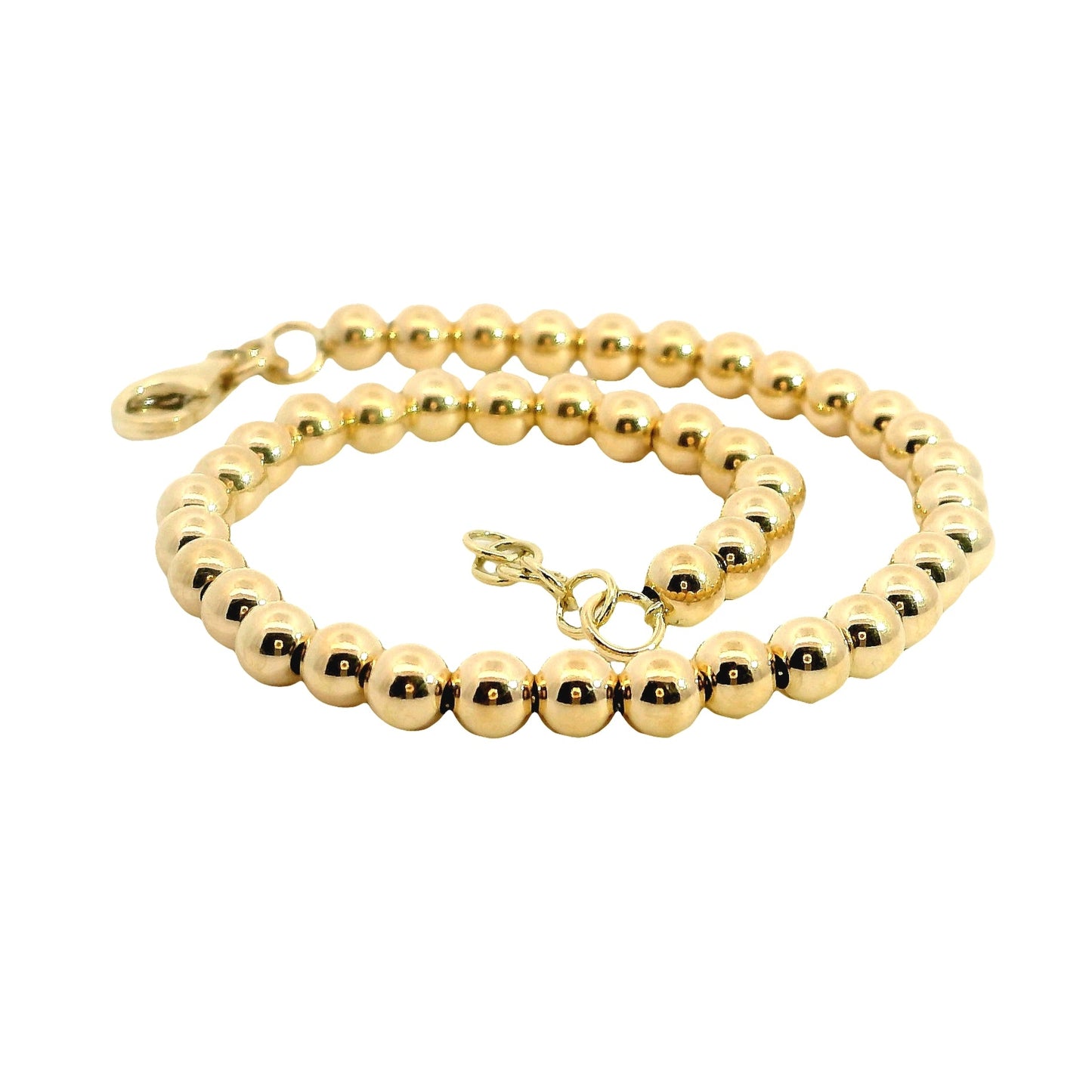 Pulsera Bolitas - Oro Amarillo 14kt