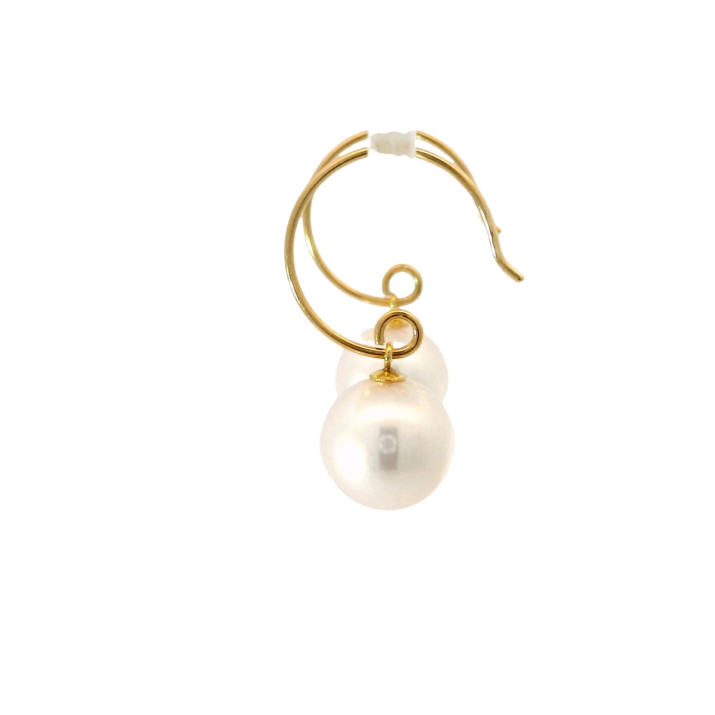 Aros Perlas Akoya - Oro Amarillo 18kt