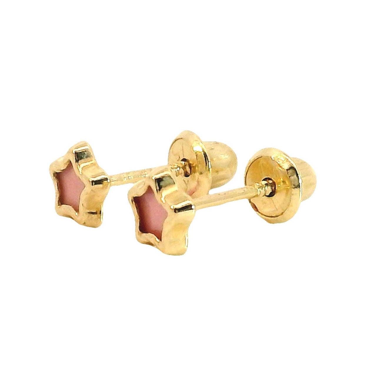 Aros Estrella Niña - Oro Amarillo 14kt