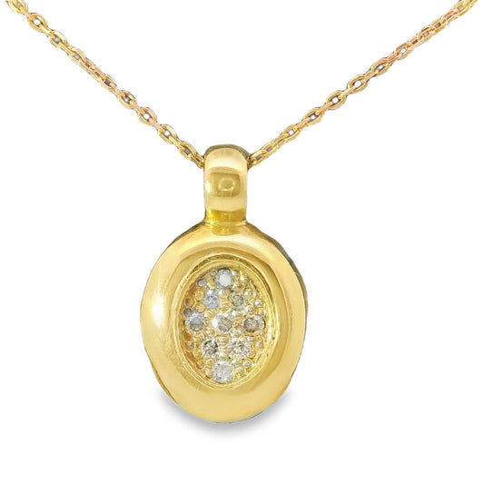 Colgante Diamantes - Oro Amarillo 18kt