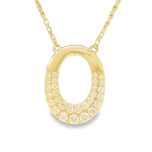 Colgante Diamantes - Oro Amarillo 14kt