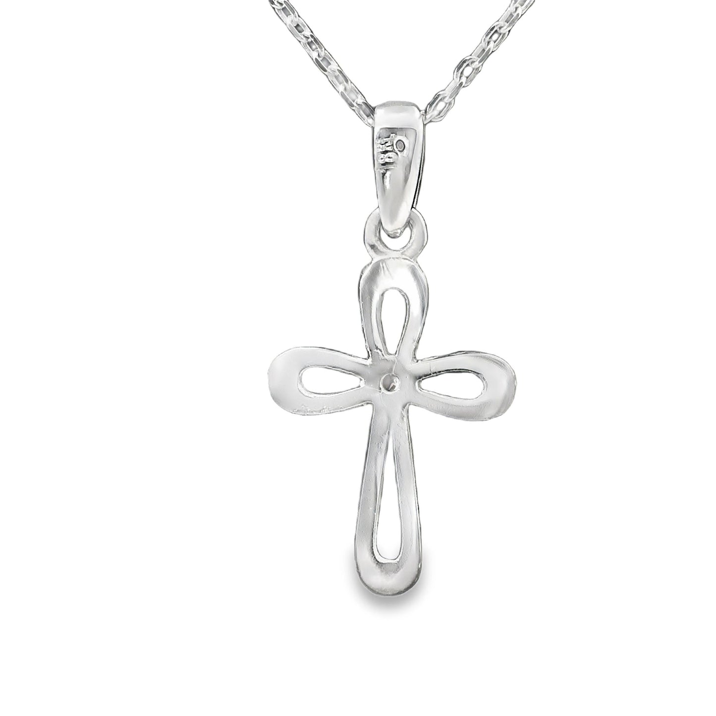 Colgante Diamante - Oro Blanco 18kt