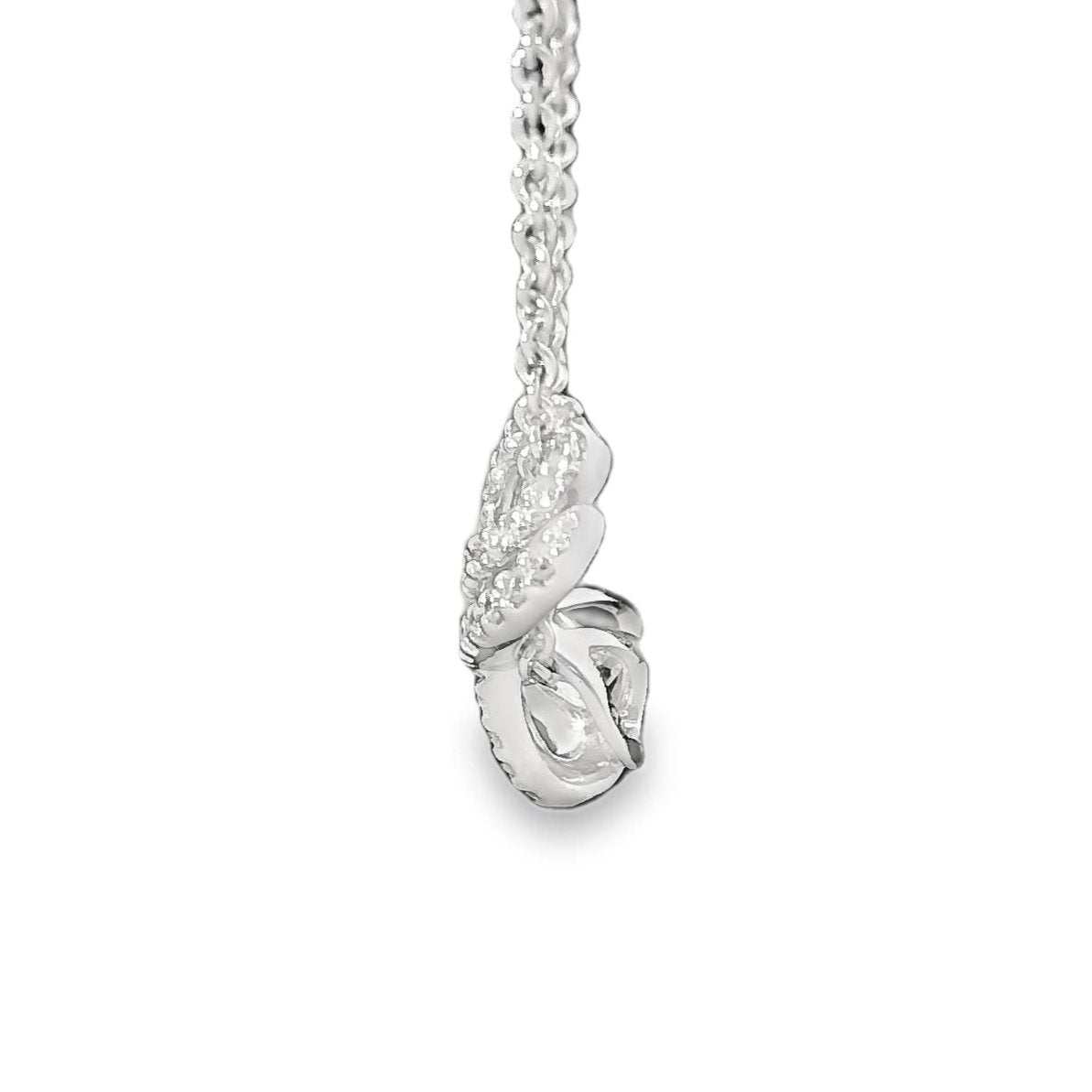 Colgante Diamantes - Oro Blanco 18kt