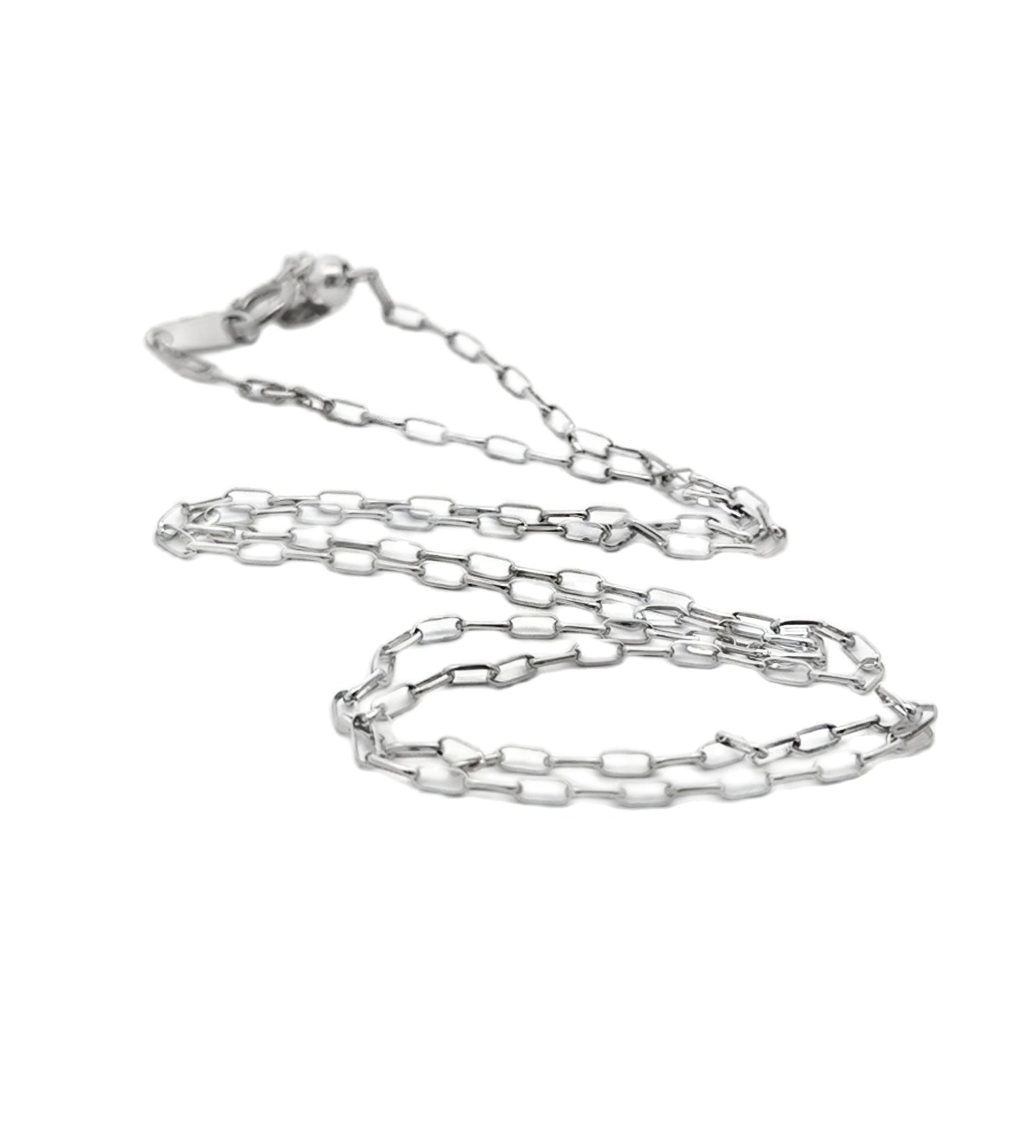 Collar Eslabones - Platino