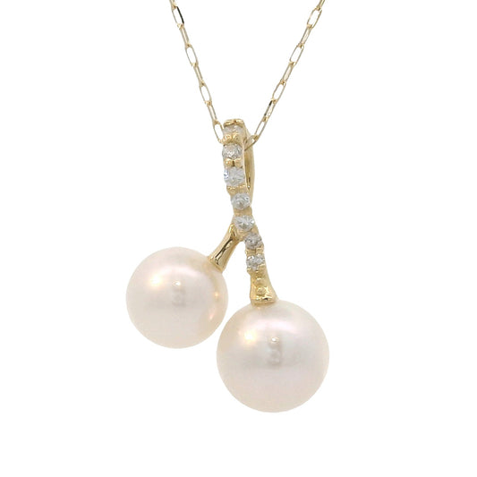 Colgante Perlas Akoya - Oro Amarillo18kt