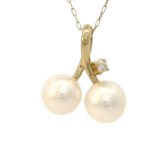 Colgante Perlas - Oro Amarillo 18kt