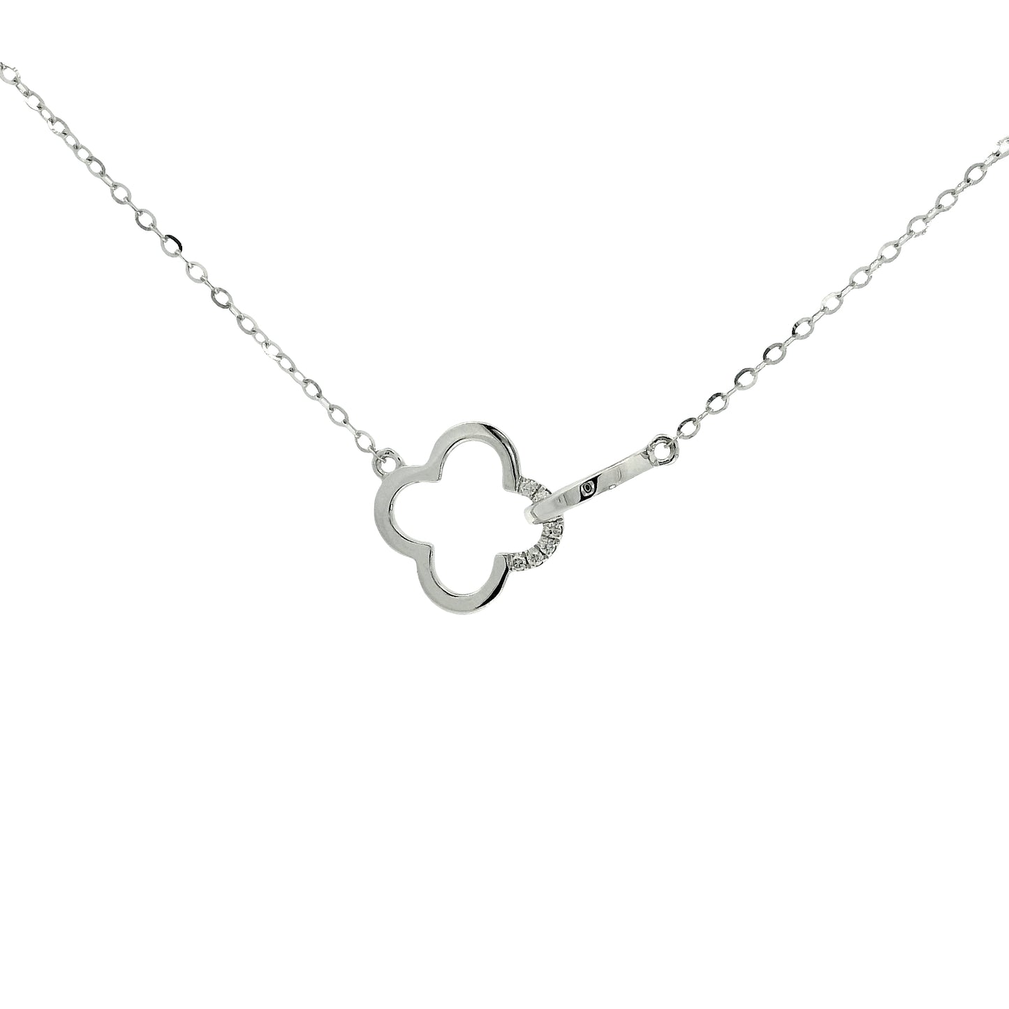 Colgante Diamantes - Oro Blanco 18kt