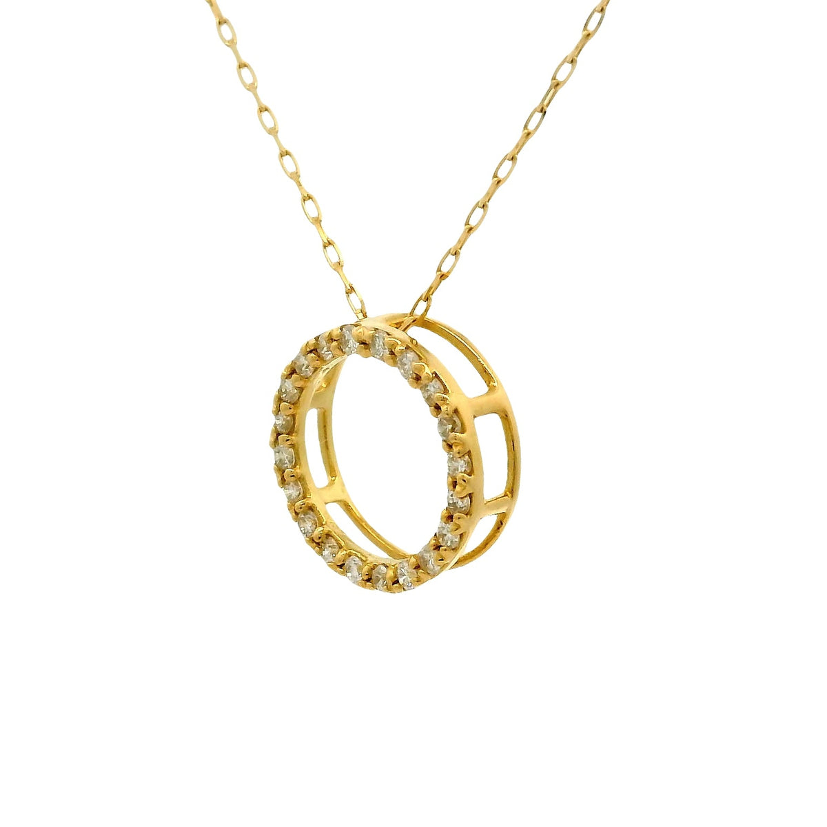 Colgante Diamantes - Oro Amarillo 18kt
