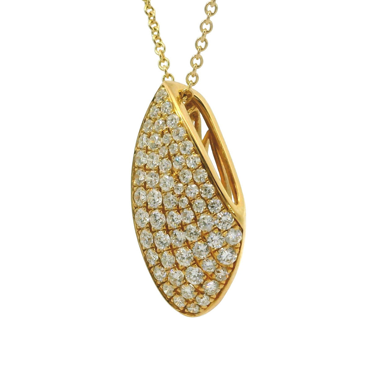 Colgante Diamantes - Oro Amarillo 14kt
