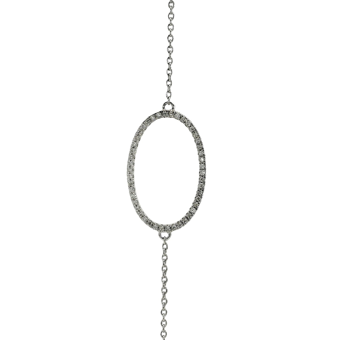 Pulsera Diamantes - Oro Blanco 14kt