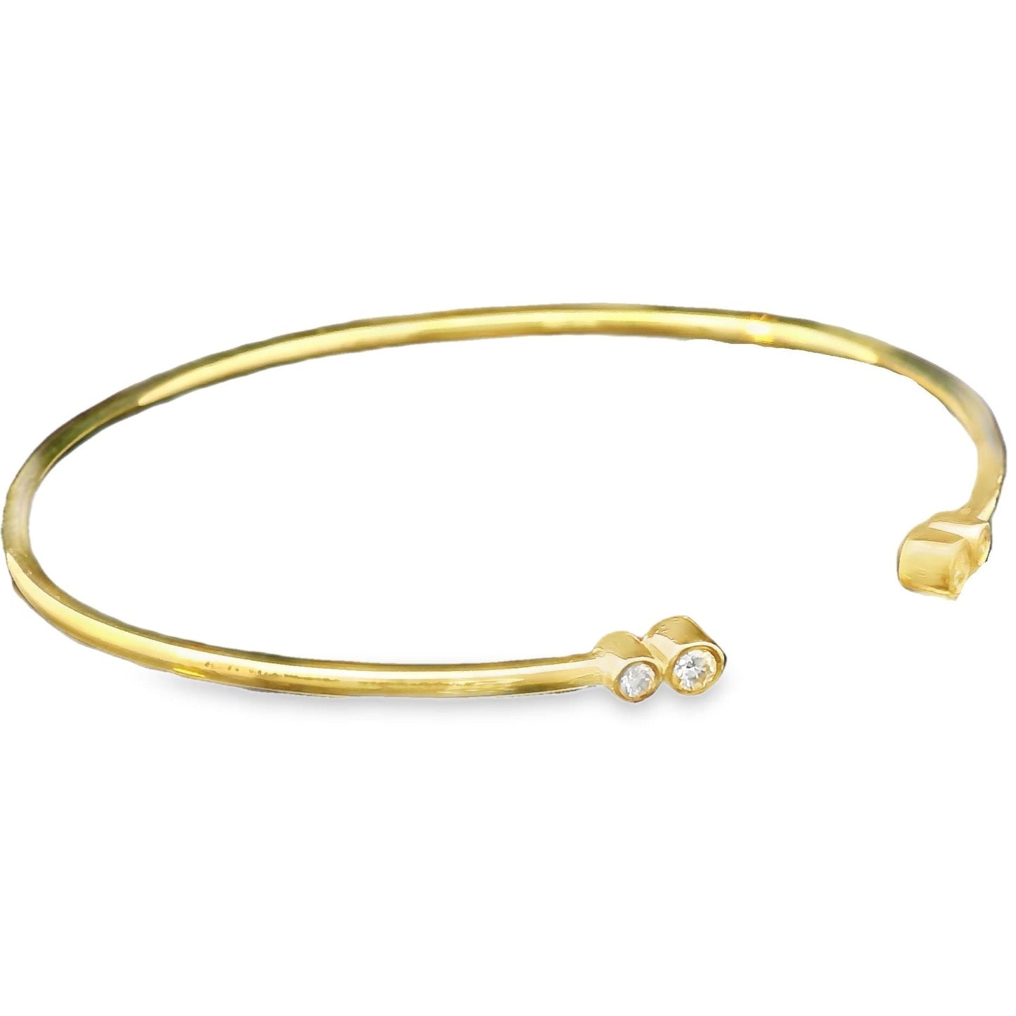 Esclava Diamantes - Oro Amarillo 18kt