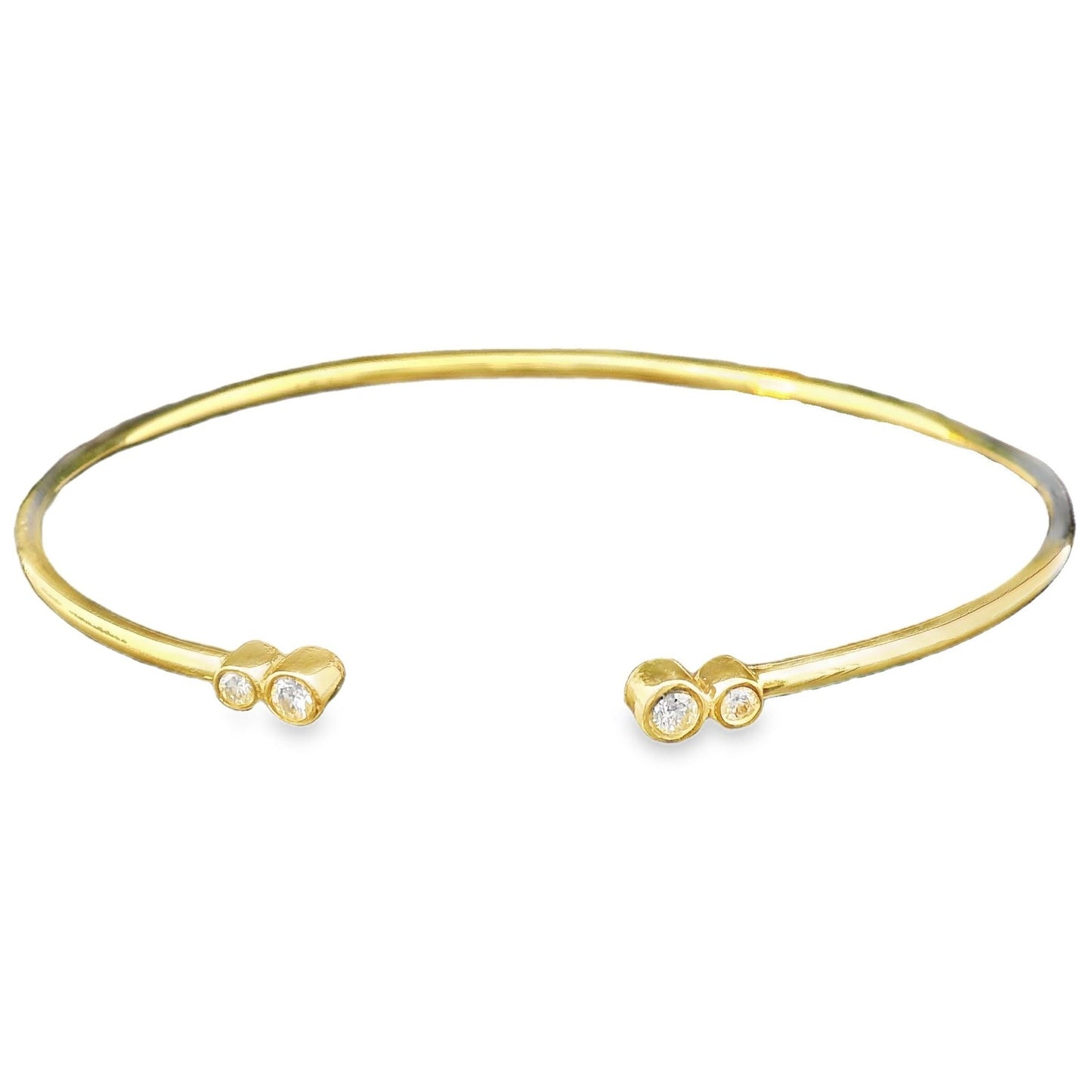 Esclava Diamantes - Oro Amarillo 18kt