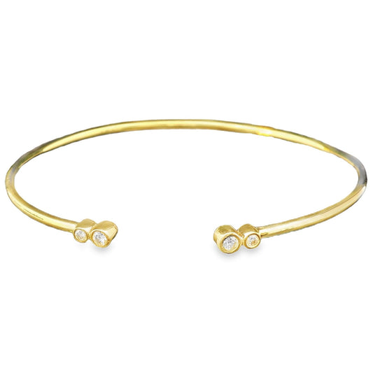 Esclava Diamantes - Oro Amarillo 18kt