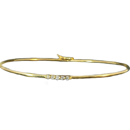 Esclava Diamantes - Oro Amarillo 18kt