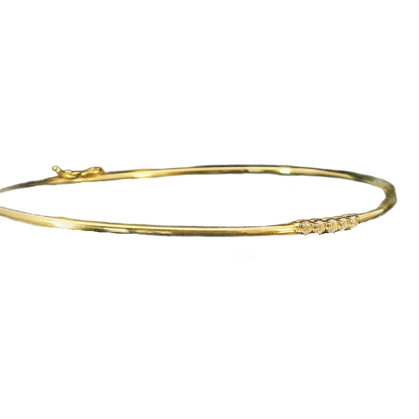 Esclava Diamantes - Oro Amarillo 18kt
