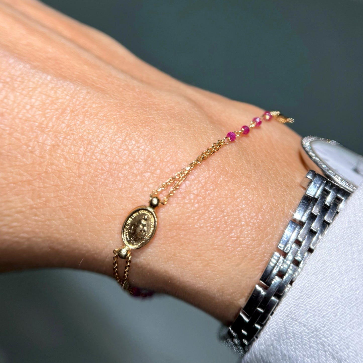 Pulsera Denario - Oro Amarillo 18kt