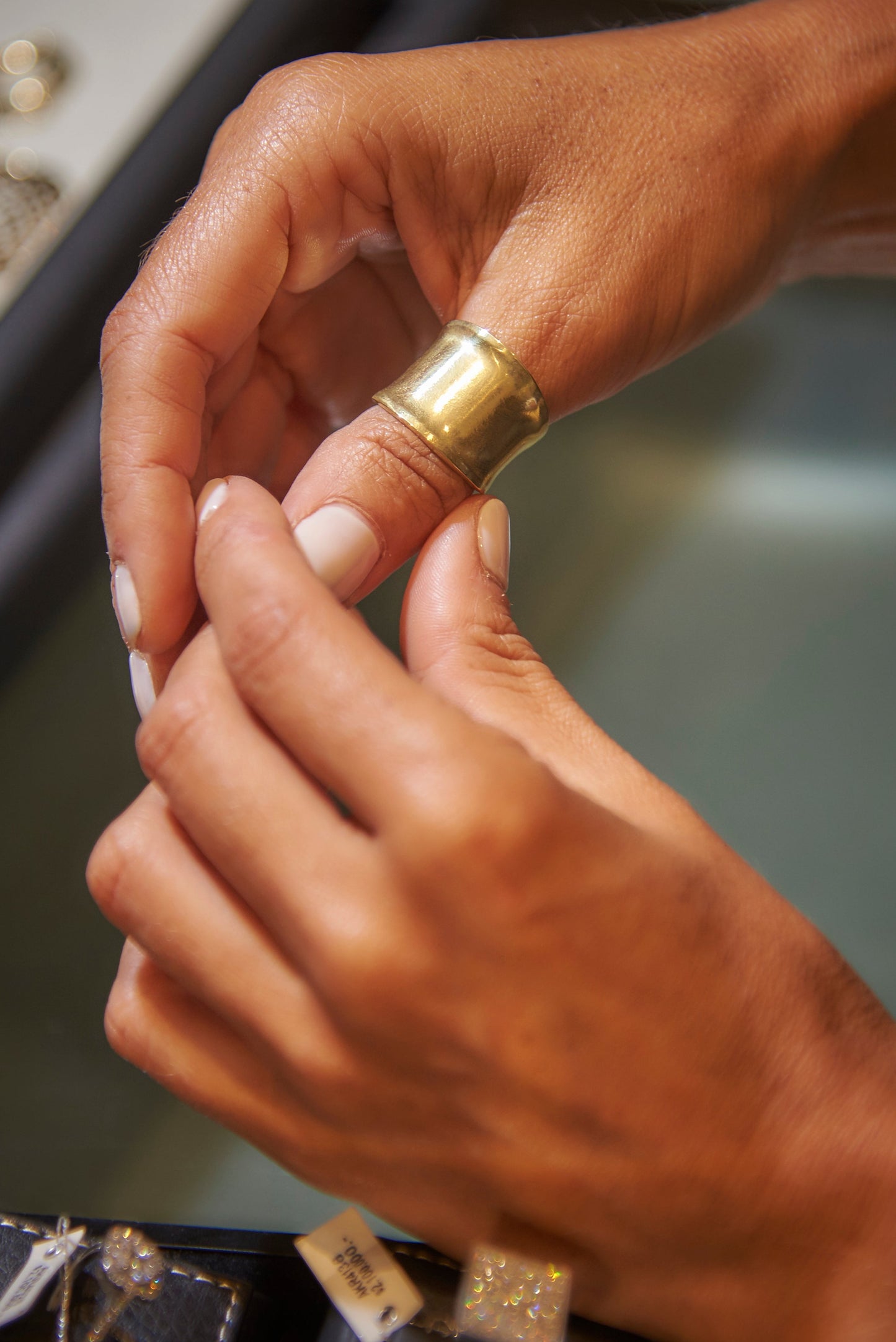 Anillo Ancho - Oro Amarillo 18kt