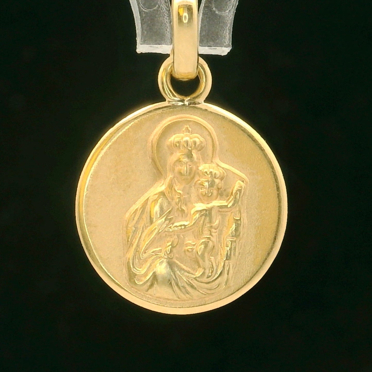 Medalla Escapulario - Oro Amarillo 18kt