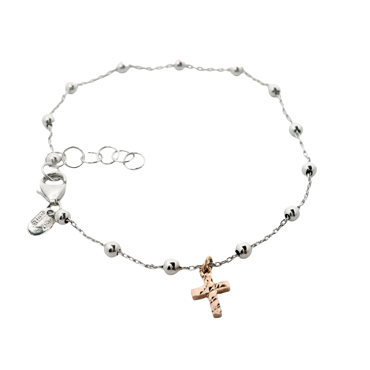 Pulsera Denario - Oro Blanco 18kt