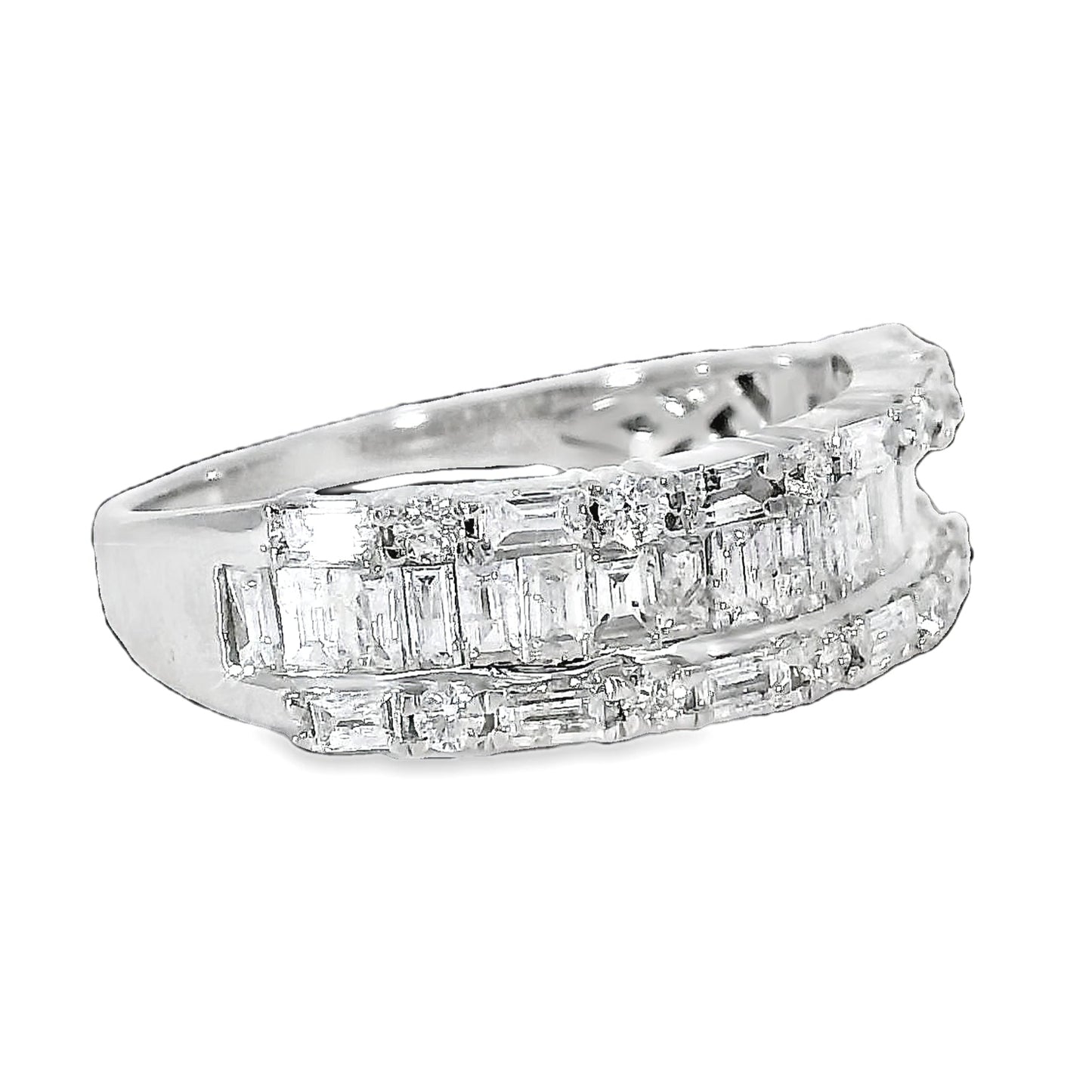 Anillo Compromiso - Oro Blanco 14kt