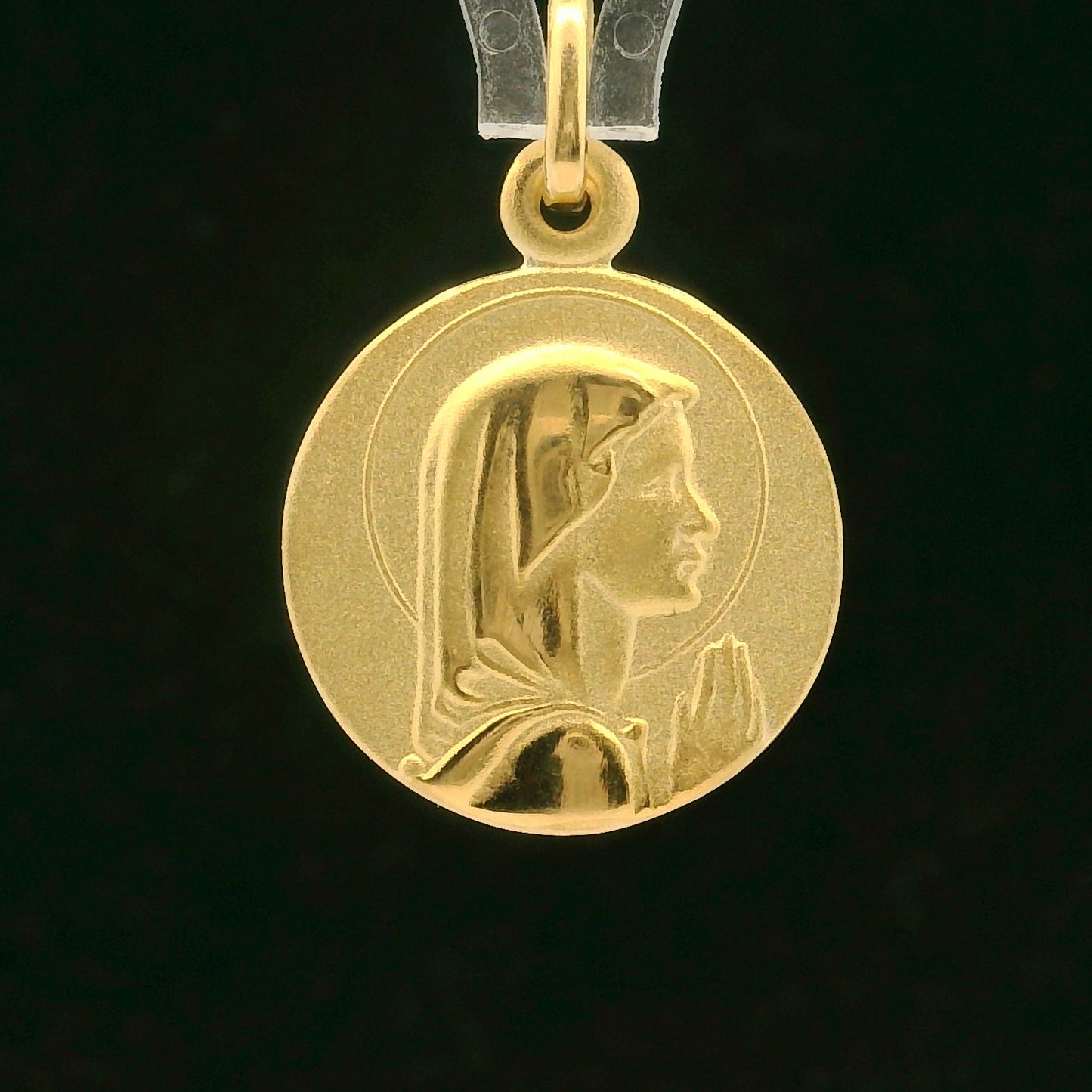 Medalla Virgen Niña - Oro Amarillo 18kt