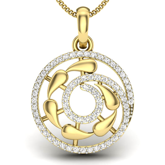 Colgante Diamantes - Oro Amarillo 18kt