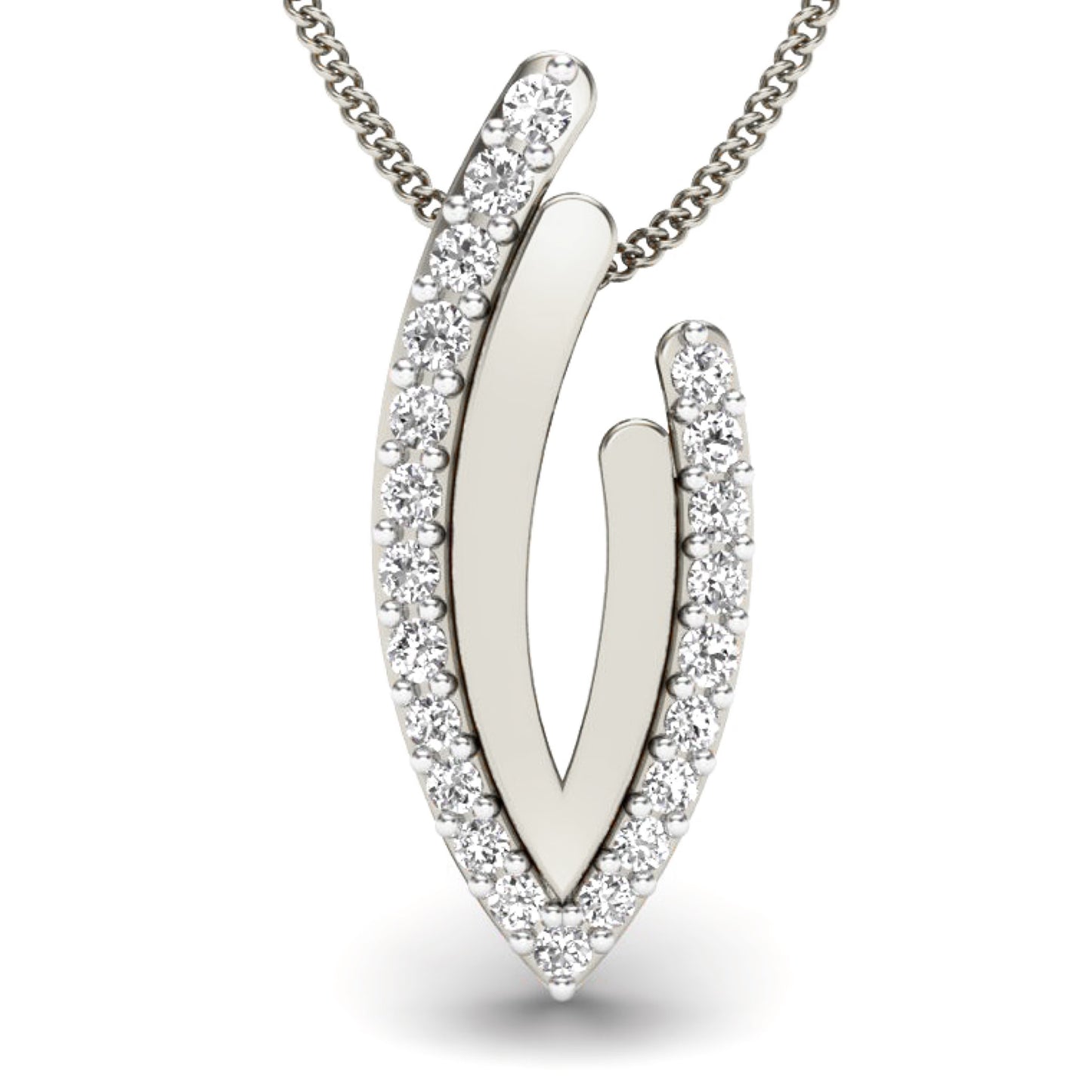 Colgante Diamantes - Oro Amarillo o Blanco 18kt