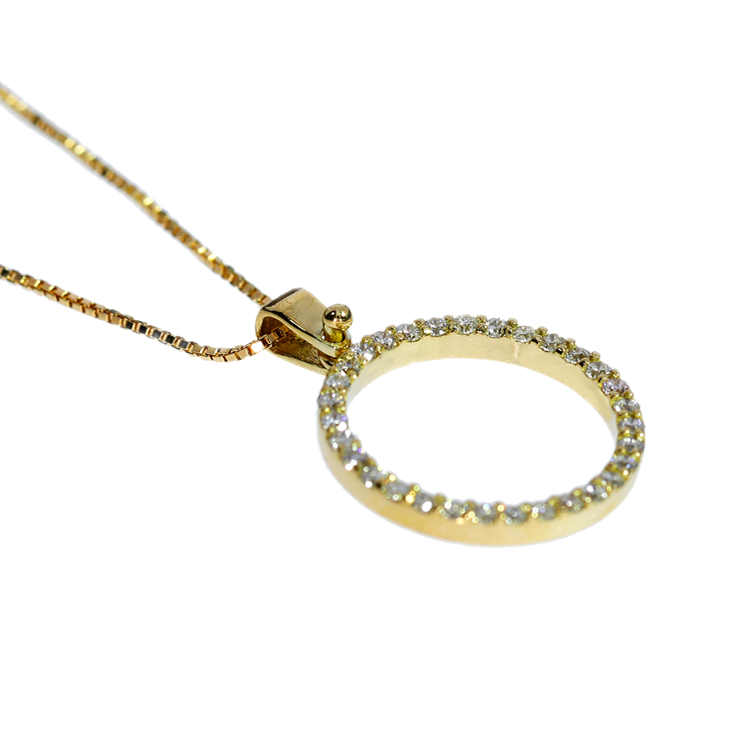 Colgante Diamantes - Oro Amarillo 18kt