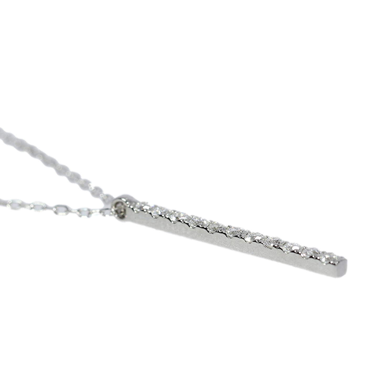 Colgante Diamantes - Oro Blanco 18kt