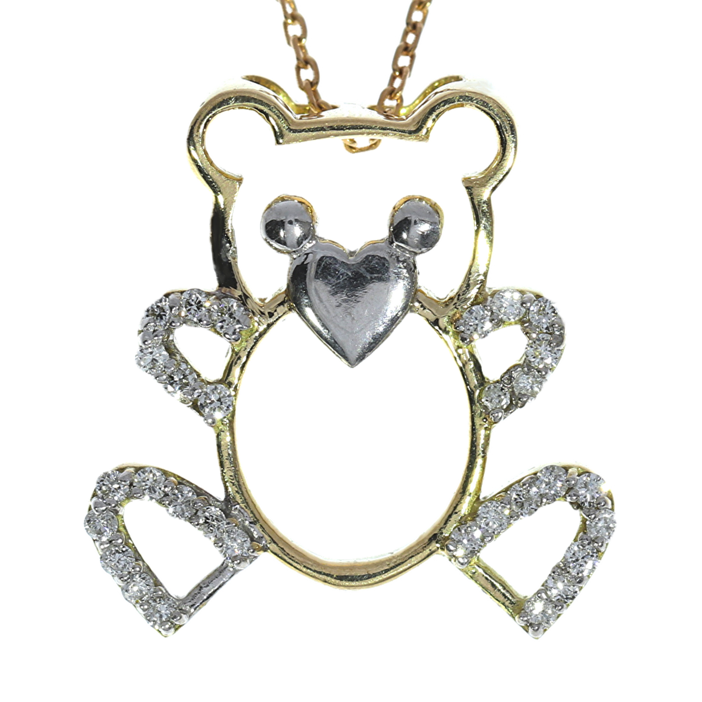 Colgante Diamantes - Oro Amarillo 18kt
