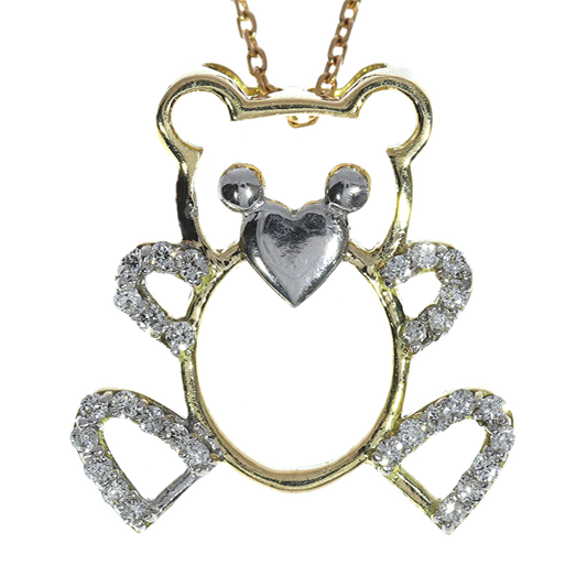 Colgante Diamantes - Oro Amarillo 18kt