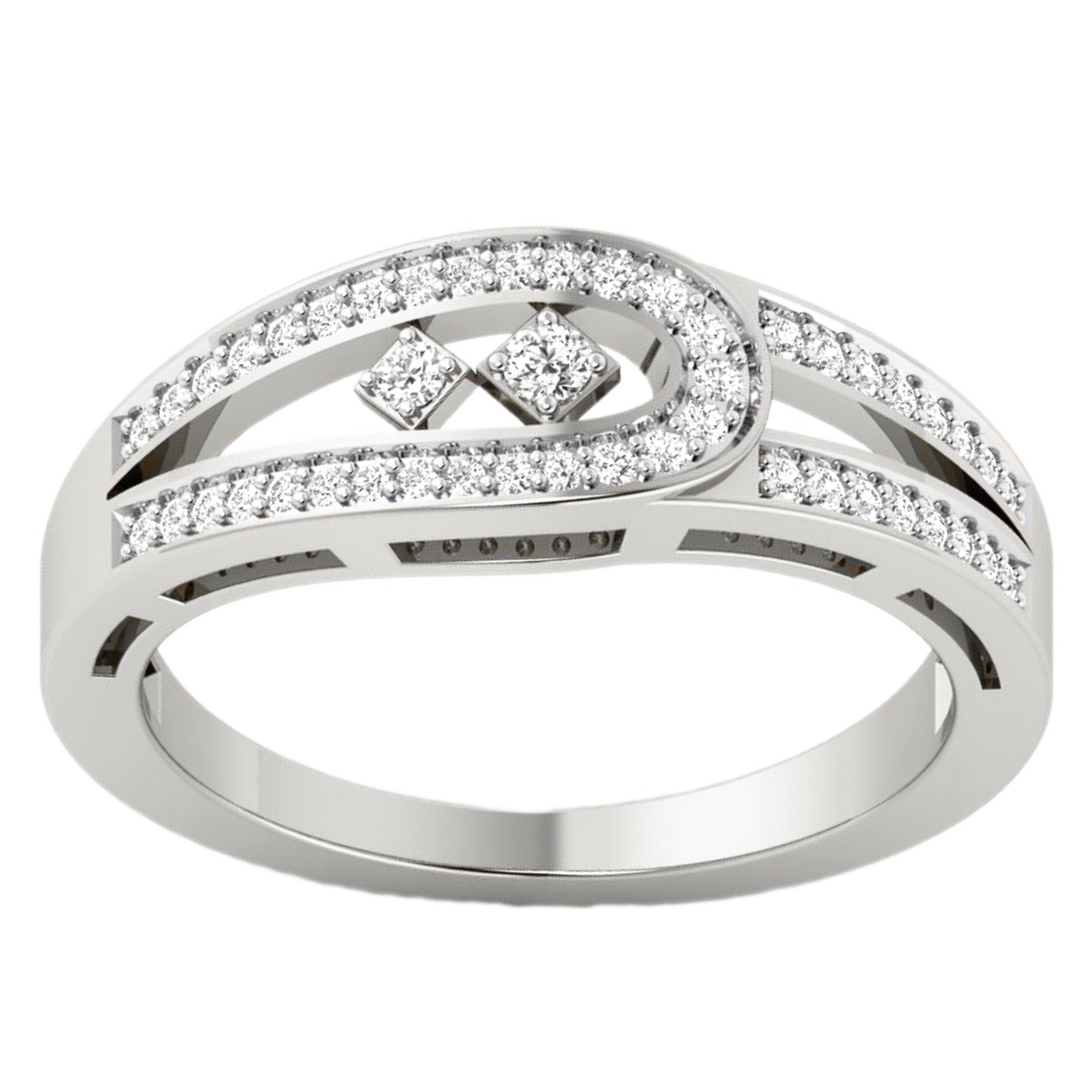 Anillo Diamantes - Oro Amarillo 18kt