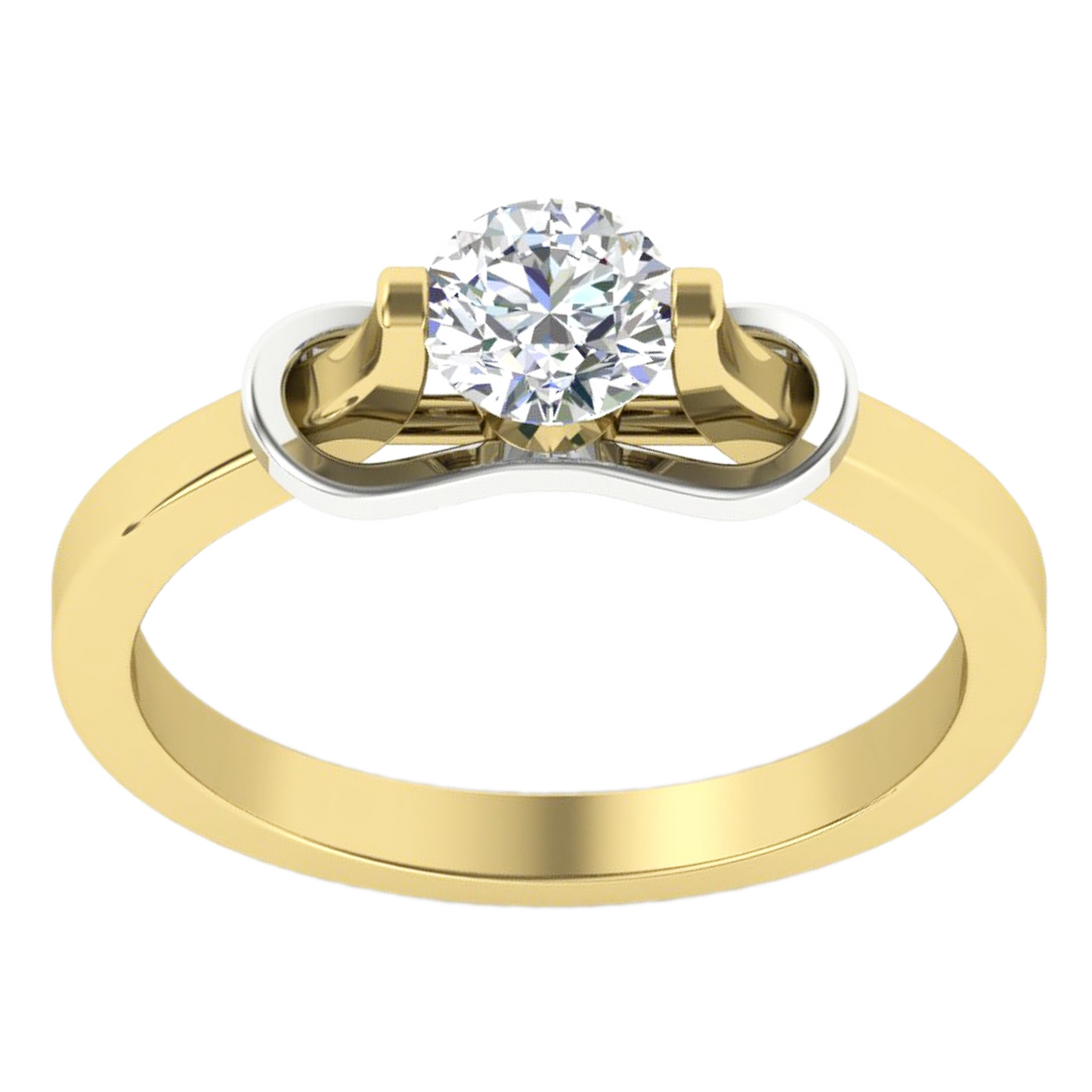 Anillo Diamantes - Oro Amarillo 18kt