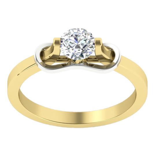 Anillo Diamantes - Oro Amarillo 18kt