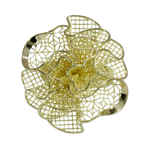 Anillo Flor - Oro Amarillo 18kt