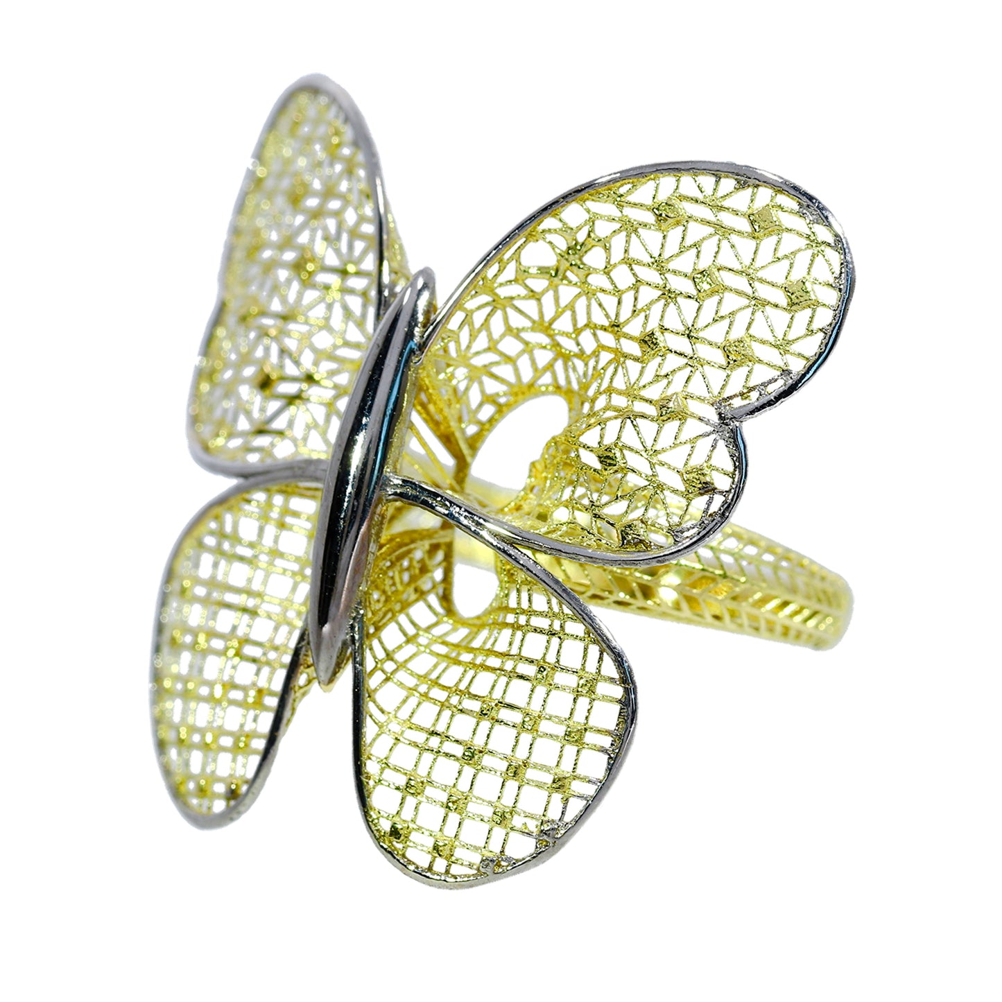 Anillo Mariposa - Oro Amarillo 18kt