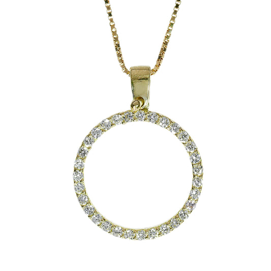 Colgante Diamantes - Oro Amarillo 18kt