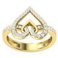 Anillo Diamantes -  Oro Amarillo 18kt