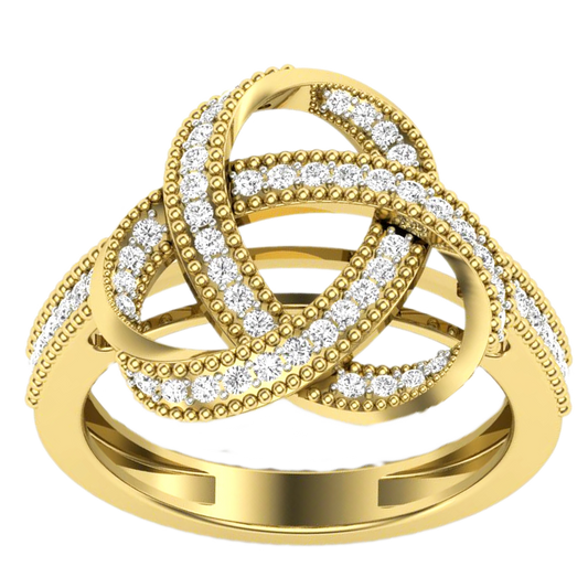 Anillos Diamantes - Oro Amarillo 18kt
