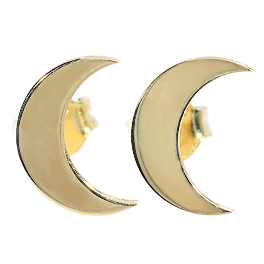 Aros Luna - Oro Amarillo 18kt