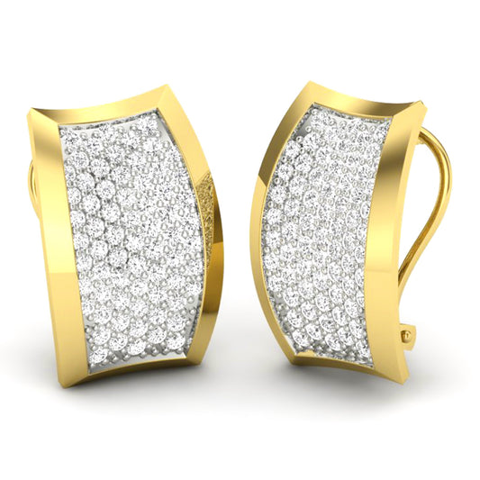 Aros Diamantes - Oro Amarillo 18kt
