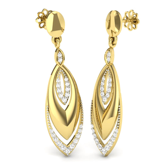Aros Diamantes - Oro Amarillo 18kt