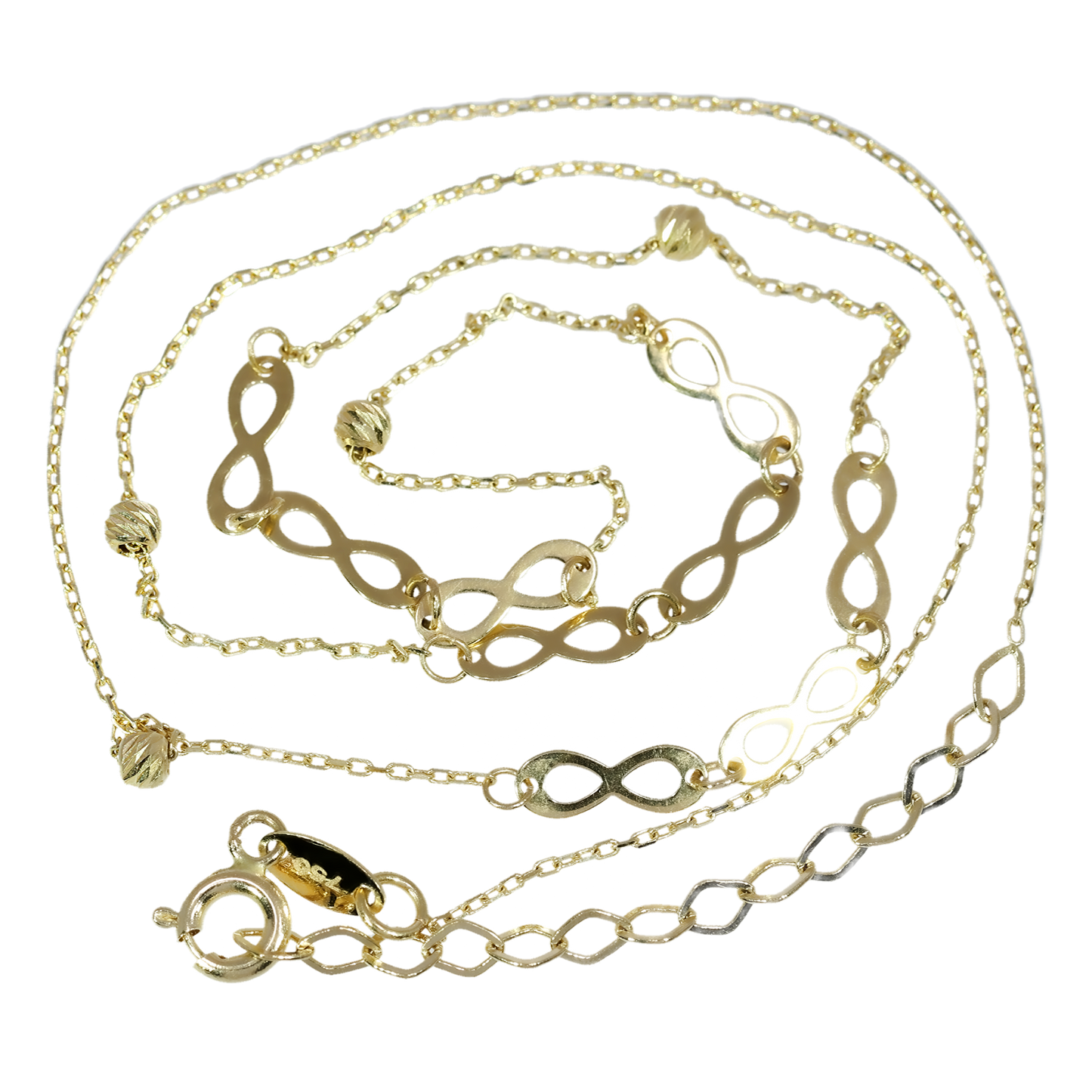 Collar Infinito - Oro Amarillo 18kt