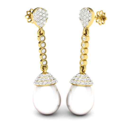 Aros Diamantes - Oro Amarillo 18kt