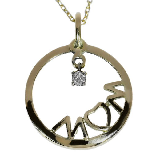 Colgante Diamante - Oro Amarillo 18kt