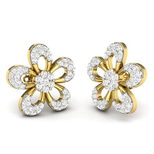 Aros Diamantes - Oro Amarillo 18kt